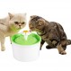 고양이 분수,애완동물 분수,고양이 식수 분수,3중 액션 필터가 있는 꽃 분수,고양이 식수 분수, 1.6 L