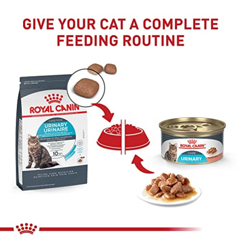 Royal Canin 고양이과 요로 관리 성인용 건식 고양이 사료, 14파운드 가방