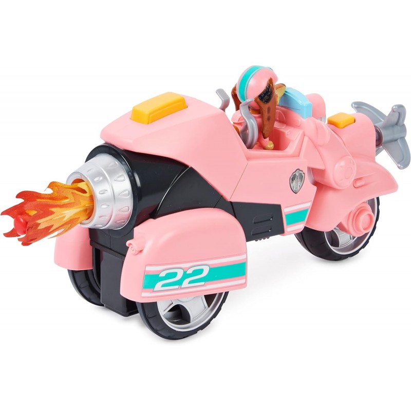 Paw Patrol 액션 피규어가 포함된 리버티의 영화 장난감 자동차 - 3세 이상 어린이 핑크