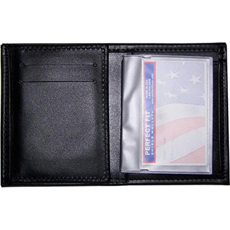 볼티모어 경찰 매립형 배지 지갑(컷아웃 PF135, 높이 3.35인치)