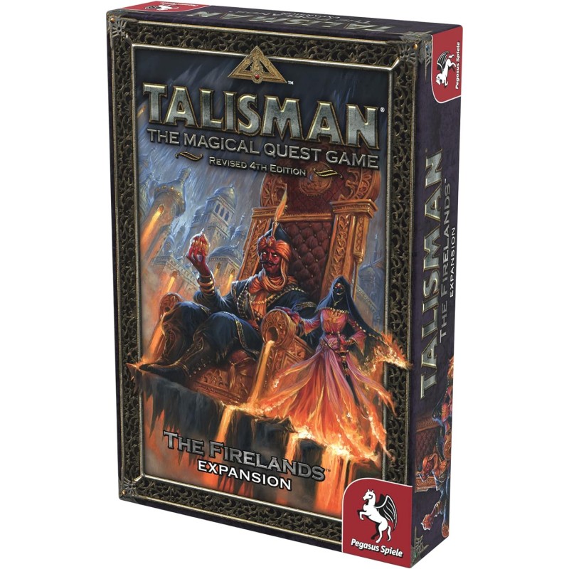 Pegasus Spiele Talisman: The Firelands 보드 게임 오렌지