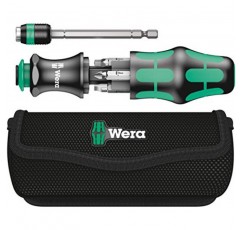Wera 7-In-1 비트홀딩 드라이버(탈착식 총검 블레이드 포함)(SL/PH/SQ) 실버 5051025001 KK 26 