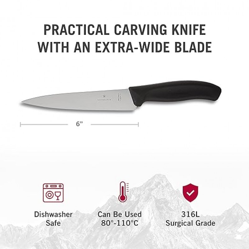 Victorinox Swiss Classic 6인치 셰프 나이프, 모델 번호: 6.8003.15US1