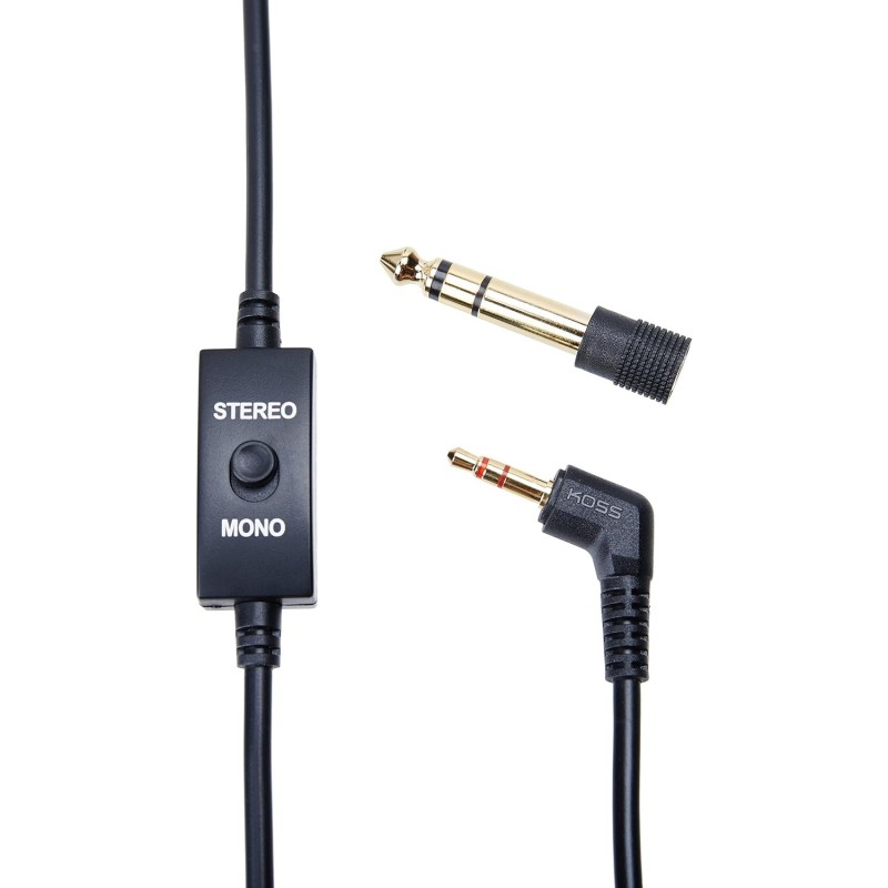 Koss QZ-99 소음 감소 스테레오폰, 표준 포장, 검정색