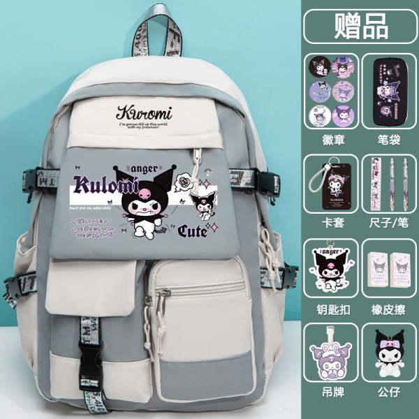 Kuro School Bag Mi 2023 3~6학년 중학교 여학생을 위한 신설 초등학생 대용량 귀여운 배낭