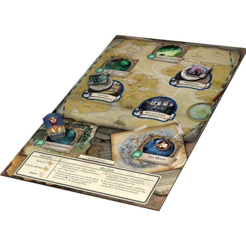 Eldritch Horror The Dreamlands 보드 게임 확장- 미스터리 게임-판타지 플라이트 게임즈