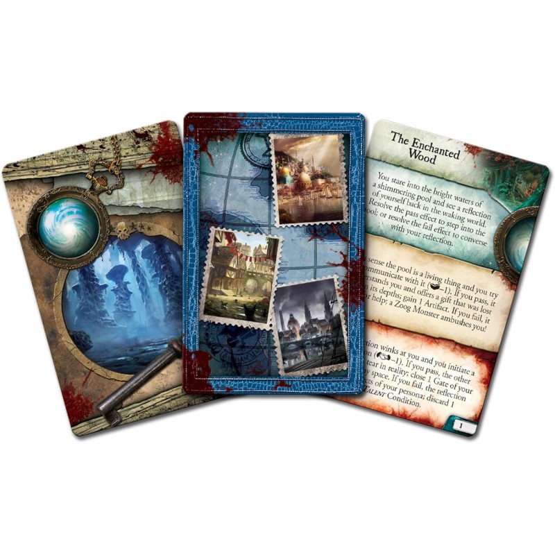 Eldritch Horror The Dreamlands 보드 게임 확장- 미스터리 게임-판타지 플라이트 게임즈