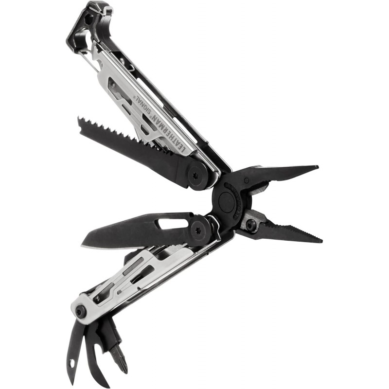 LEATHERMAN, Signal, 야외 및 캠핑용 19-in-1 멀티툴, 내구성 및 경량 EDC