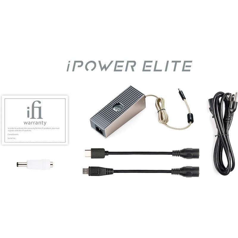 iFi iPower Elite - 저잡음 전원 공급 장치 어댑터(12V)