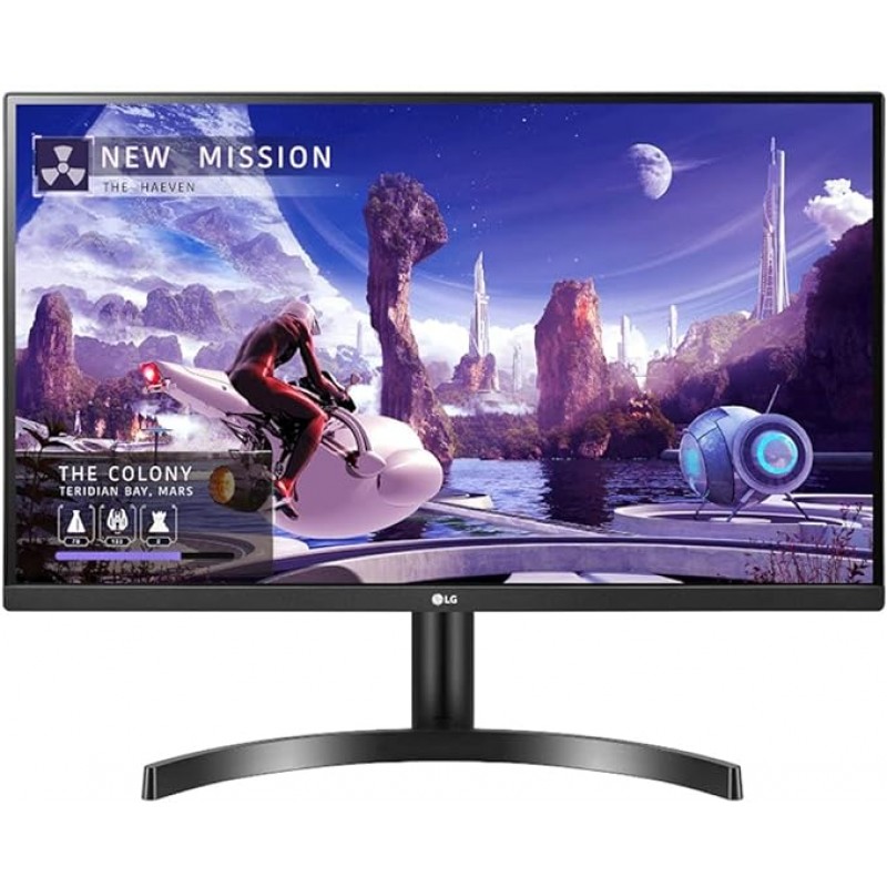 LG 27QN600-B 27인치 QHD(2560 x 1440) IPS 디스플레이(FreeSync 포함)