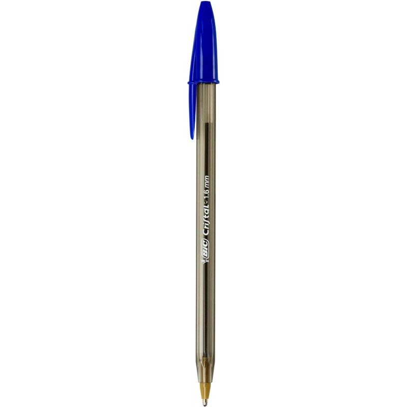 BIC Cristal Xtra Bold 볼펜, 볼드 포인트(1.6mm), 블루, 12개