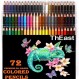아티스트 품질의 나무 오일 기반 색연필(72색)