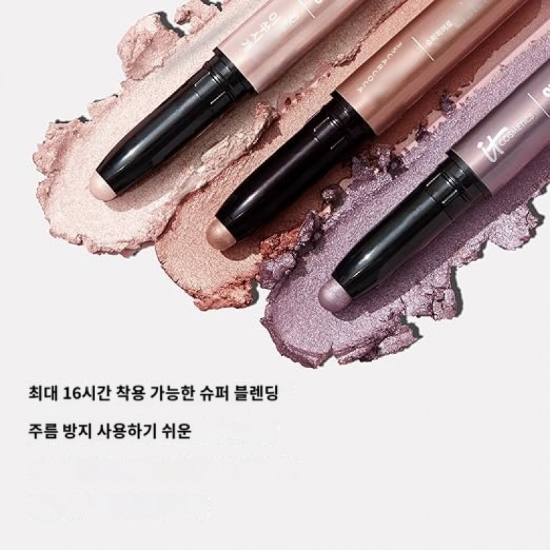 IT Cosmetics 슈퍼히어로 노터그 워터프루프 아이섀도 스틱