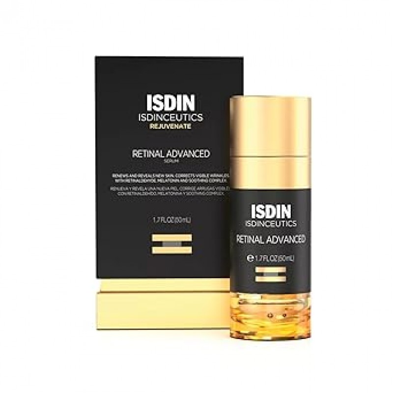 ISDIN 레틴알데히드와 멜라토닌이 함유된 리쥬버네이팅 페이셜 나이트 세럼(50 ml)