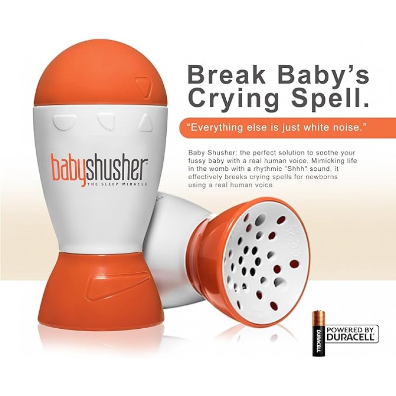 아기를 위한 오리지널 휴대용 사운드 머신 - 인간 쉿 소리 슈셔-신생아 필수품