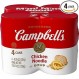 Campbell's 응축 치킨 누들 수프, 10.75온스 캔(4팩)