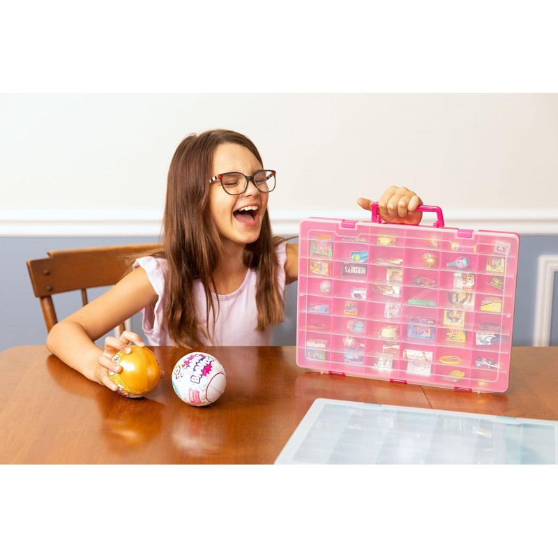 미니 브랜드 수집가 장난감, Shopkins, Real Littles 및 LOL Surprise 시리즈와 호환되는 보관 케이스