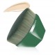 파운데이션 메이크업 브러쉬 플랫 탑 가부키 브러쉬 무결점 파우더 화장품 블렌딩용(녹색)