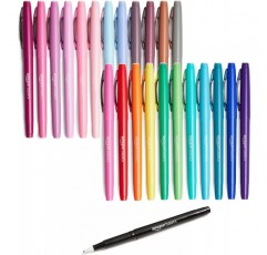 Amazon Basics 펠트 팁 마커 펜, 24팩, 다양한 색상
