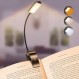 그리틴- 침대에서 독서를 위한 9 LED 충전식 책 조명 - 눈 배려 3가지 색온도, 무단계 디밍 밝기-80시간 런타임 