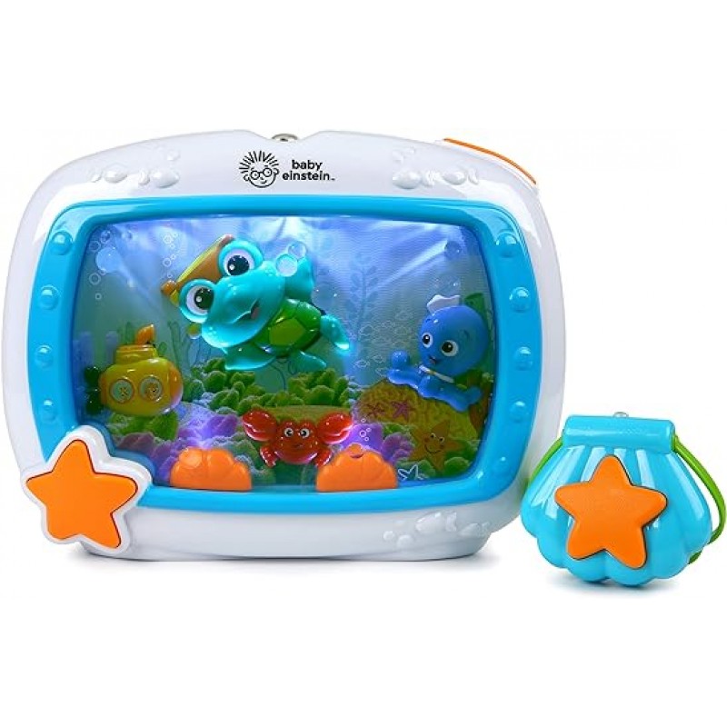 베이비 아인슈타인-  Sea Dreams 뮤지컬 유아용 침대 장난감 및 음향 기기, 신생아부터 사용 가능