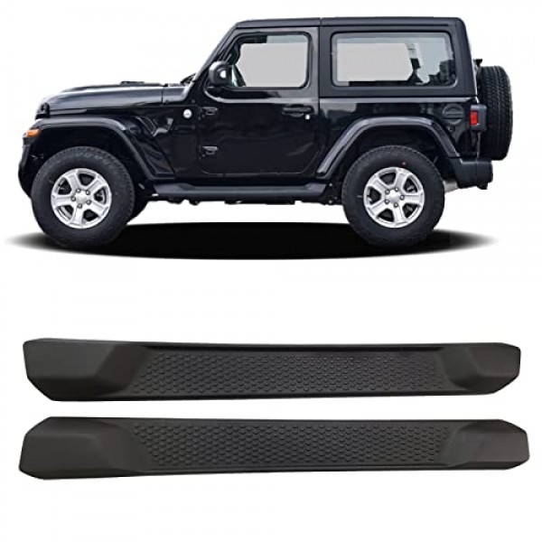 2018-2024 Jeep Wrangler JL 2 도어용 러닝 보드 드롭 사이드 스텝 바