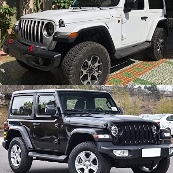 2018-2024 Jeep Wrangler JL 2 도어용 러닝 보드 드롭 사이드 스텝 바