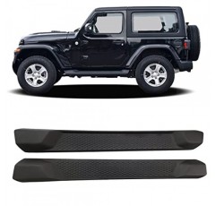 2018-2024 Jeep Wrangler JL 2 도어용 러닝 보드 드롭 사이드 스텝 바