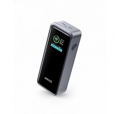 Anker Prime Power Bank, 130W 출력의 12,000mAh 2포트 휴대용 충전기, 스마트 디지털 디스플레이, iPhone 15/14/13 시리즈, MacBook, Dell과 호환 가능