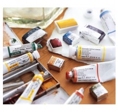 Winsor & Newton 0100545 전문 수채화 물감, 아티스트 품질의 생생한 수채화, 높은 색상 광채 및 광도, 내광성, 보관 품질, 전체 그릇 - Quinacridone Magenta Quinacridone Magenta 수채화 