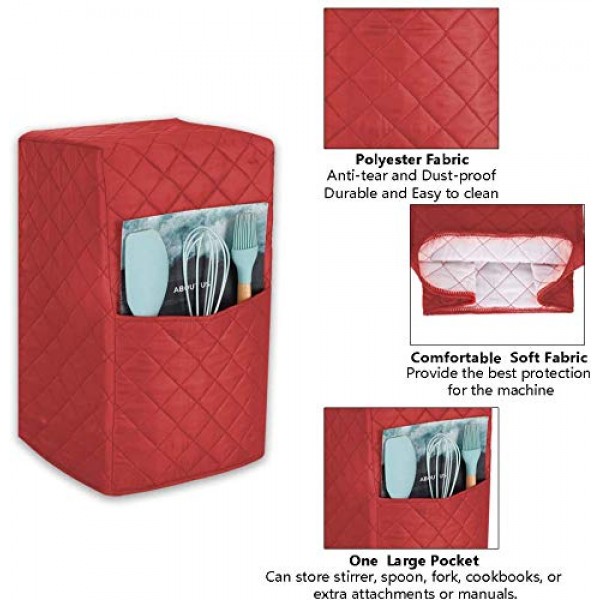 주방 블렌더 먼지 커버, Ninja Foodi 블렌더와 호환되는 블렌더 커버, 주방 기기 커버용 블렌더 커버, 액세서리 포켓이 있는 블렌더 커버. 여성용 주스 커버 선물.
