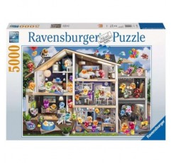 퍼즐 Ravensburger - Gelini - 인형의 집, 5,000개(17434)
