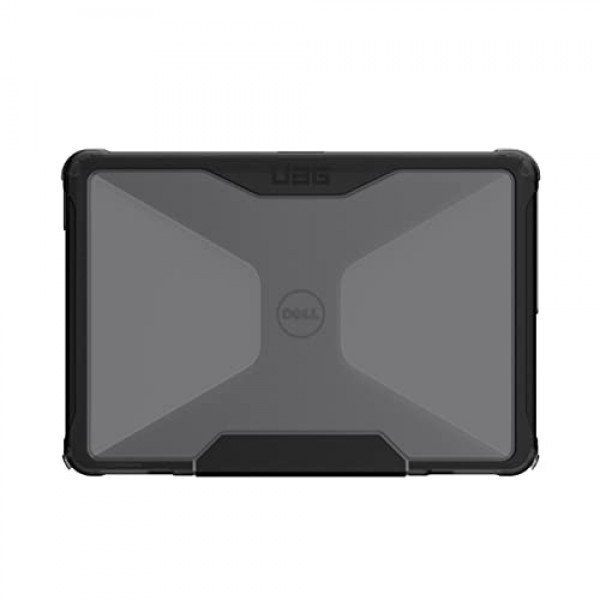 Dell Latitude 3120 케이스용으로 설계된 URBAN ARMOR GEAR UAG, 교육용 11인치(2-in-1) 노트북 - 충격 흡수, 고강도, 견고한 경량 낙하 보호 커버, Armor Shell Transparent Ice