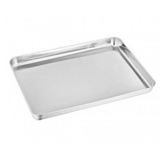 TeamFar 토스터 오븐 팬, 스테인리스 스틸 토스터 오븐 트레이 오븐웨어, 12.4''x 9.7''x1'', 무독성 & 건강, 녹 방지 & 거울 마감, 손쉬운 청소 & 식기세척기 사용 가능