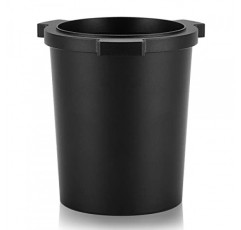 핸즈프리 도징 컵 51mm 에스프레소 커피 파우더 도징 컵 양극 처리 된 알루미늄 51mm Delonghi 9 시리즈 EC9335/9665/9155/9355 에스프레소 커피 머신 Portafilter Wdt Tool DL9 Black에 적