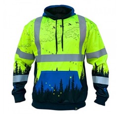 SafetyShirtz SS360 알래스카 안전 후드티 ANSI 클래스 3