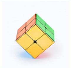 Cuberspeed Cyclone Boys 메탈릭 2X2 스피드 큐브 샤이니 큐브 미러 반사 스티커가없는 사이클론 보이즈 메탈릭 2x2x2 퍼즐
