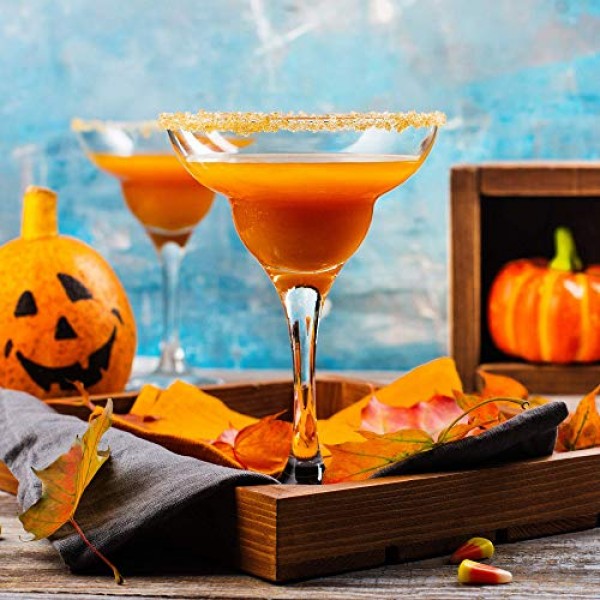 The Spice Lab 마티니와 마가리타용 제스티 오렌지 슈가 글라스 칵테일 리머 - 훌륭한 오렌지 설탕 마가리타 리머 - 글루텐 프리, 비유전자 변형 성분(GMO) 없음, MSG 없음 완