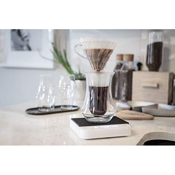 PIQUE 커피 카라페, 핸드메이드, 이중벽, 촉감이 시원하면서도 커피를 뜨겁게 유지합니다, 10oz(300ml)