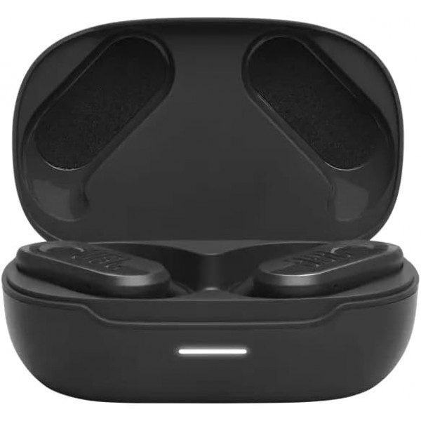 JBL Endurance Peak 3 - IP68 방수 및 최대 50시간의 배터리 수명을 갖춘 무선 액티브 이어폰 - 화이트 블랙