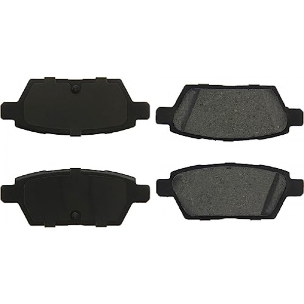 일부 Ford, Jaguar, Mazda, Volvo, Mazda, Saab, Chevrolet, Saturn 및 Jaguar 모델 연도용 Centric 103.10950 C-Tek 디스크 브레이크 패드 세트