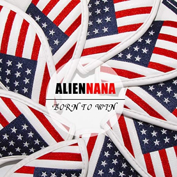 골프 아이언 헤드 커버 세트 아이언 헤드 커버 웨지 커버 골프 아이언 클럽 커버 PXG0311에 대한 미국 미국 국기