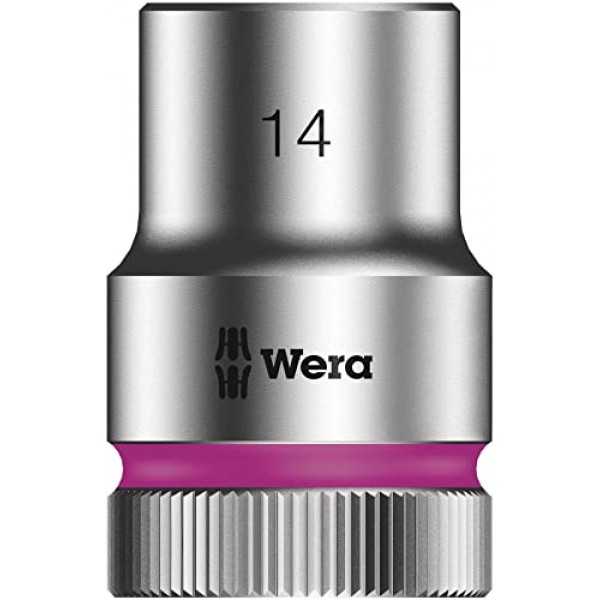 Wera Zyklop 8790 HMC 1/2 소켓, 육각 머리 14mm x 길이 37mm