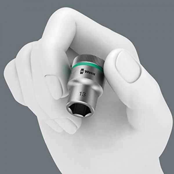 Wera Zyklop 8790 HMC 1/2 소켓, 육각 머리 14mm x 길이 37mm