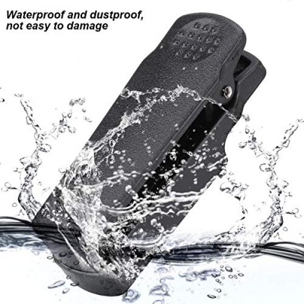 벨트 클립, BAOFENG UV-XR/A-58/UV-9R Plus/GT-3WP/UV-5S/BF-9700 시리즈용 방수 10PCS 내구성 액세서리 워키 토키 벨트 클립