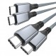UseBean 240W USB C - USB C 케이블 10피트[2팩], USB 3.2 Gen 2X2 20Gbps 데이터 전송 4K 비디오 코드, Type-C - C PD 고속 충전, iPhone 15, MacBook Pro, iPad Pro Air Mini 6, Galaxy S24 S23용