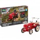 Revell 07823 트랙터 Porsche Junior 108 Farming Simulator Edition, 직접 조립할 수 있는 트랙터의 전설, 쉬운 클릭 시스템을 갖춘 초보자를 위한 1:24, 10.7cm 모델 키트, 컬러 부품, 빨