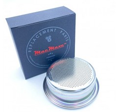 MacMaxe 58mm 프리시젼 리지리스 - 더블 샷 - 포터필터 바스켓 - 싱글 월 - Nanotech -18 그램 - Breville 900 시리즈 모델 900, 920, 980, 990용 교체품