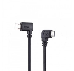 Zhiyun Crane 2용 멀티포트 카메라 제어 및 충전 케이블 13인치에 대한 마이크로 USB Sony A7M2용 Weebill S Weebill Lab Black Micro-Multi-L1 0
