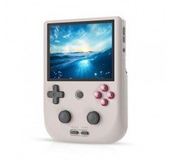 RG405V 비디오 휴대용 게임 콘솔 4인치 IPS 터치 스크린 안드로이드 12 T618 5500mAh 배터리 휴대용 레트로 플레이어 5G WiFi 블루투스 자동 방열 128G 3154 게임(RG405V-회색)